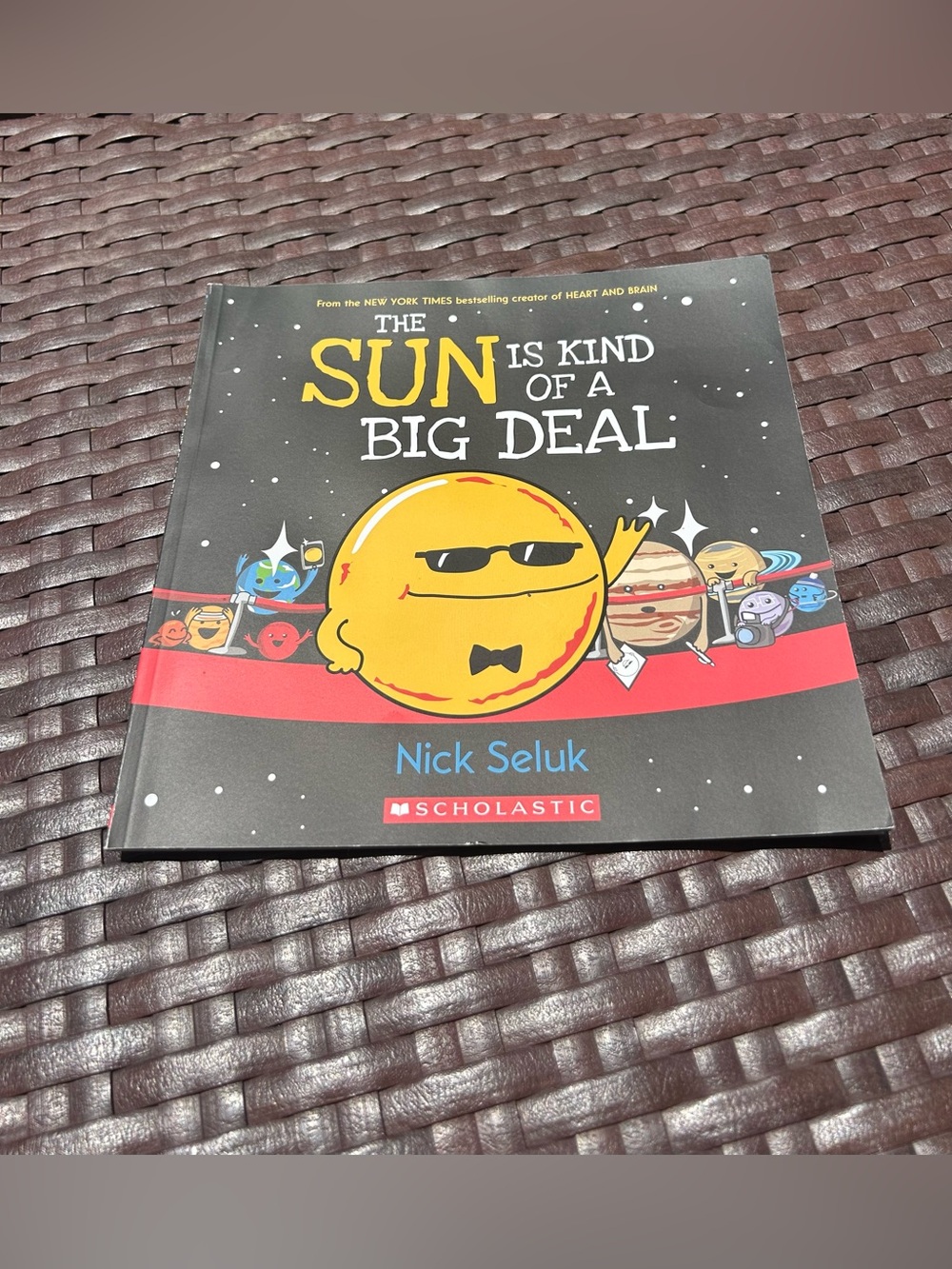 2/Book LOT “THE SUN IS KIND OF A BIG DEAL” Children's Book & SKETCH YOUR STICKER